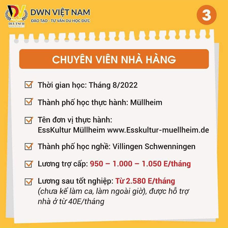 Chuyên viên nhà hàng