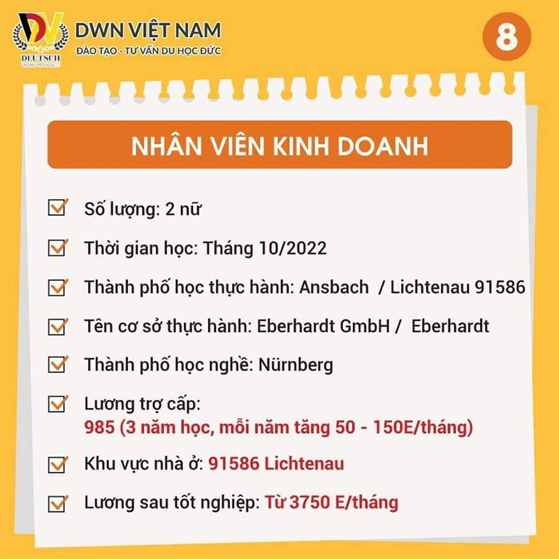 Nhân viên kinh doanh