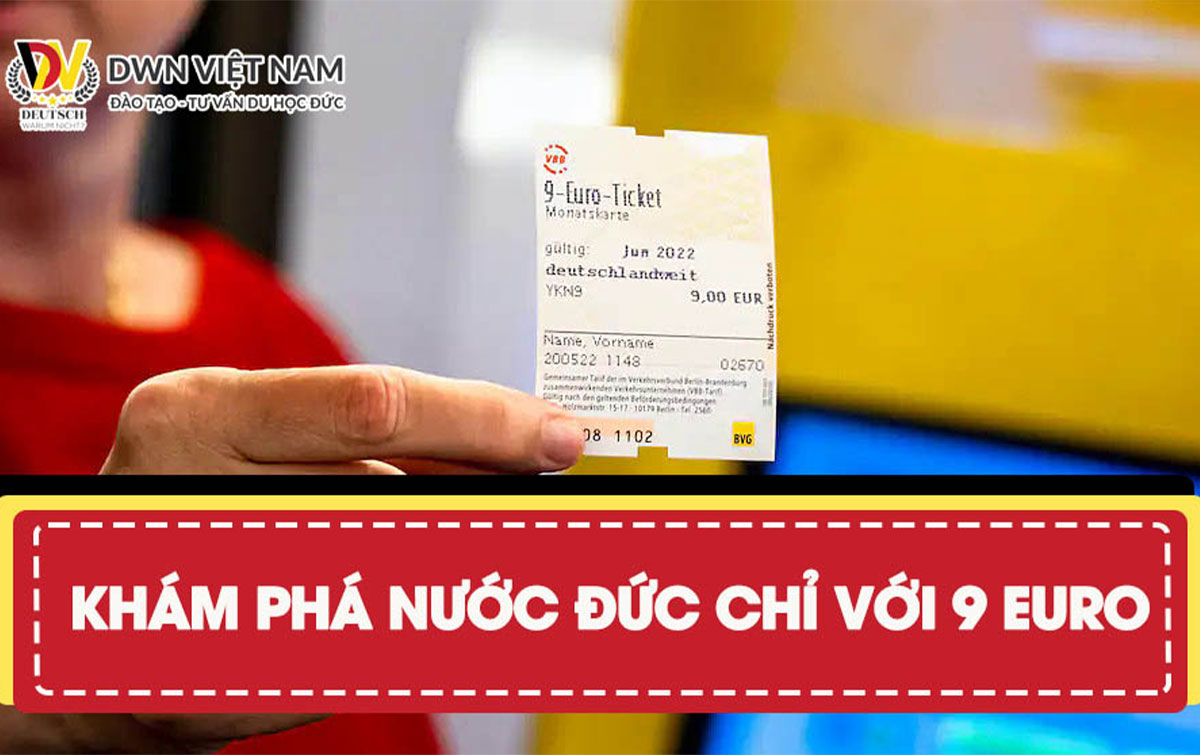 Khám phá nước Đức chỉ với 9 Euro