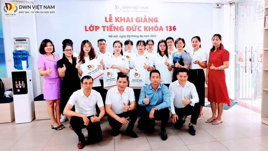 Khai giảng khoá học tiếng Đức